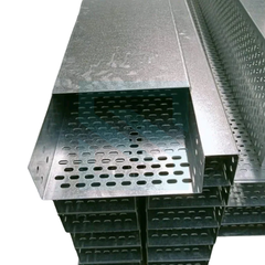 GI Perforated Cable Tray with Cover (10 Meter Set)