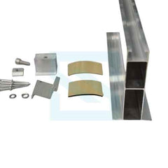 Short Rack PT-100 Lite with End Clamp