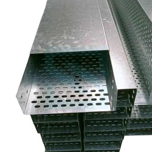 GI Perforated Cable Tray with Cover (10 Meter Set)