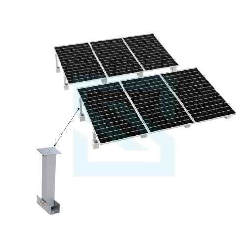 Classic Rack Aluminium Structure (1.2 KW)